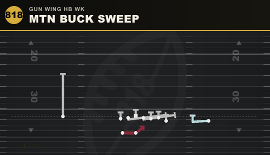 MTN BUCK SWEEP from Gun Wing HB Wk