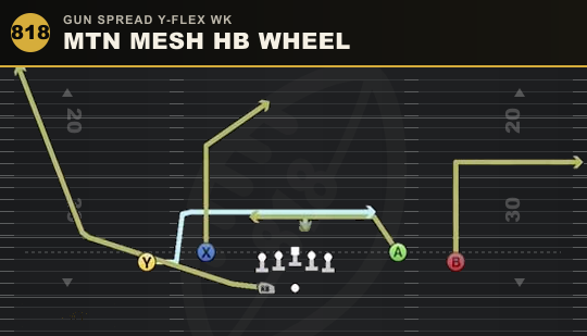 MTN MESH HB WHEEL from Gun Spread Y-Flex Wk
