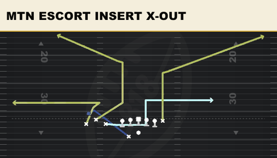 MTN ESCORT INSERT X-OUT from Bunch TE Wk