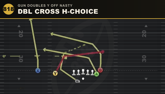 DBL CROSS H-CHOICE from Gun Doubles Y Off Nasty