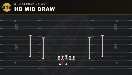 HB MID DRAW from Gun Spread HB Wk