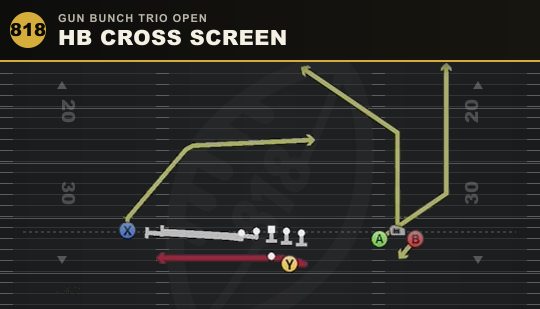 HB CROSS SCREEN from Gun Bunch Trio Open