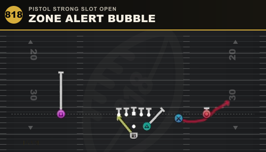 ZONE ALERT BUBBLE from Pistol Strong Slot Open