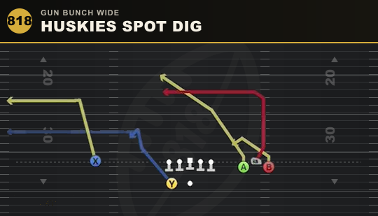 HUSKIES SPOT DIG from Gun Bunch Wide