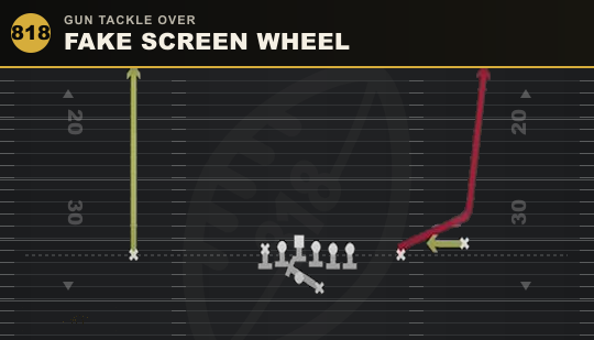 FAKE SCREEN WHEEL from Gun Tackle Over