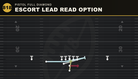 ESCORT LEAD READ OPTION from Pistol Full Diamond