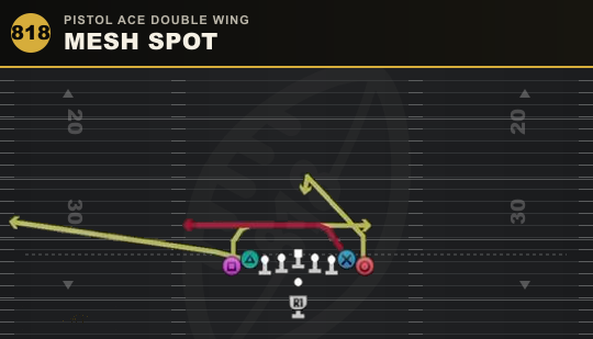 MESH SPOT from Pistol Ace Double Wing