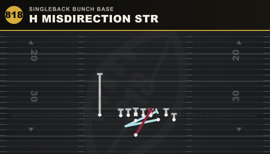 H MISDIRECTION STR from Singleback Bunch Base