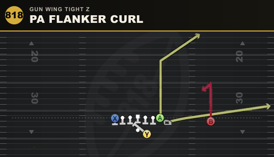 PA FLANKER CURL from Gun Wing Tight Z
