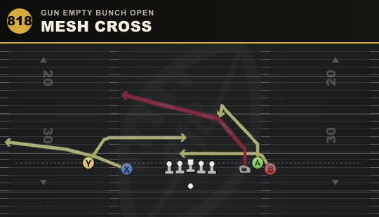 MESH CROSS from Gun Empty Bunch Open