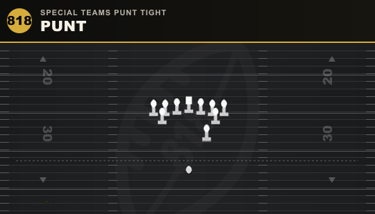 PUNT from Special Teams Punt Tight