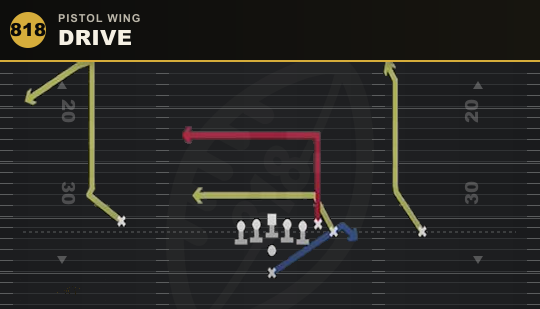 DRIVE from Pistol Wing