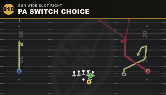 PA SWITCH CHOICE from Gun Wide Slot Right