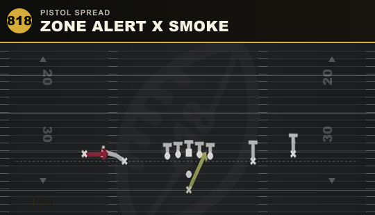 ZONE ALERT X SMOKE from Pistol Spread