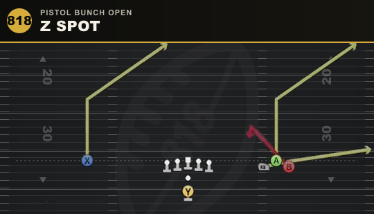 Z SPOT from Pistol Bunch Open