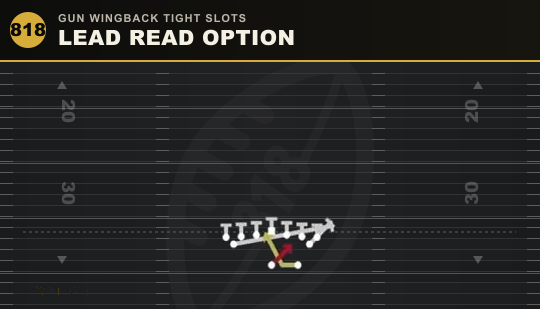 LEAD READ OPTION from Gun Wingback Tight Slots
