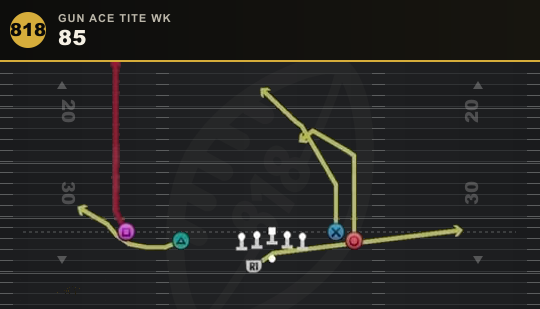 85 from Gun Ace Tite Wk