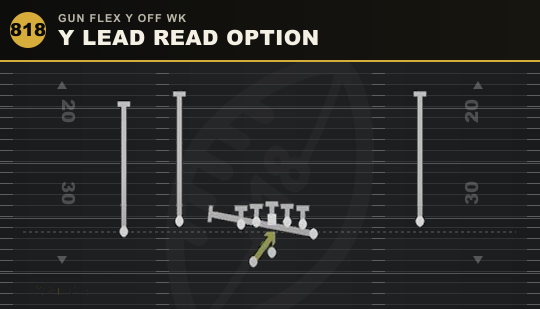 Y LEAD READ OPTION from Gun Flex Y Off Wk