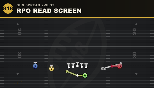 RPO READ SCREEN from Gun Spread Y-Slot