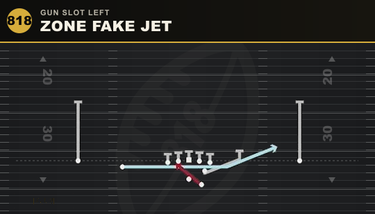 ZONE FAKE JET from Gun Slot Left