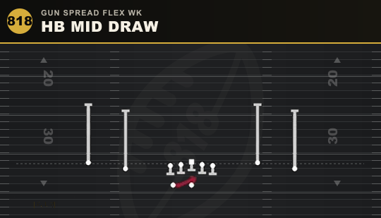HB MID DRAW from Gun Spread Flex Wk