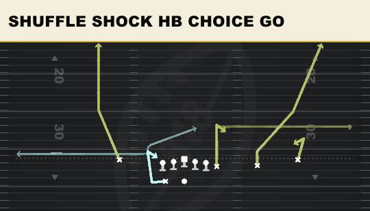 SHUFFLE SHOCK HB CHOICE GO from Wing Trips Wk Nasty
