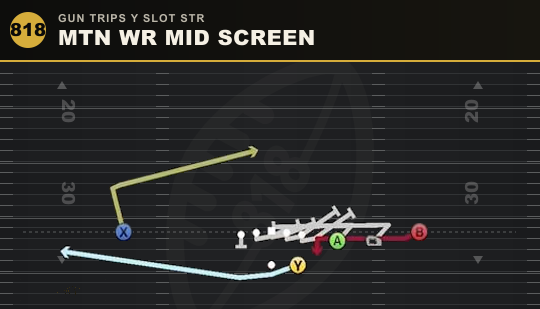 MTN WR MID SCREEN from Gun Trips Y Slot Str