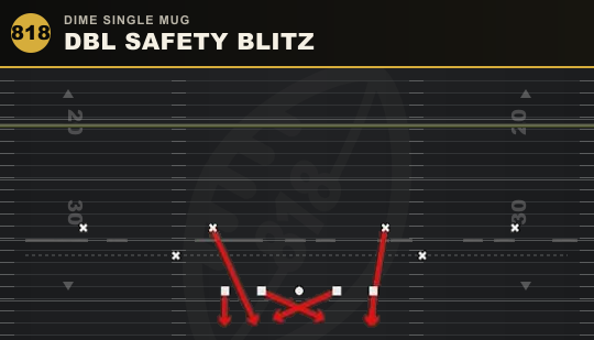 DBL SAFETY BLITZ from Dime Single Mug