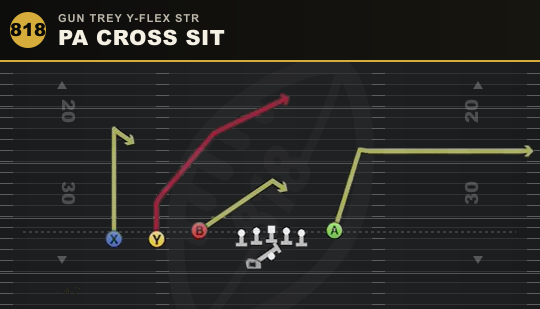 PA CROSS SIT from Gun Trey Y-Flex Str