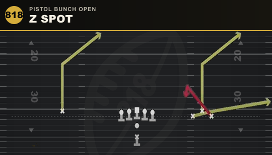 Z SPOT from Pistol Bunch Open