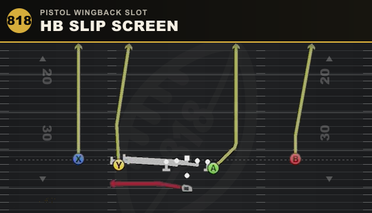 HB SLIP SCREEN from Pistol Wingback Slot
