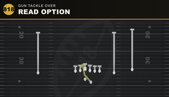 READ OPTION from Gun Tackle Over