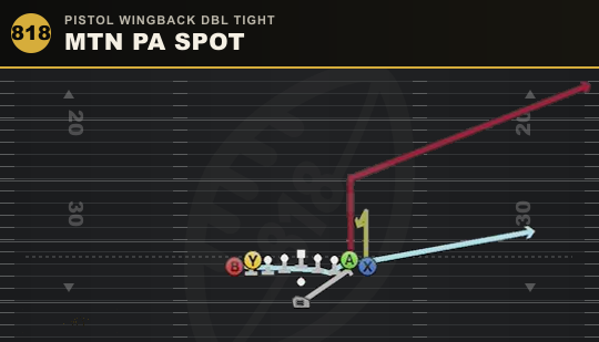MTN PA SPOT from Pistol Wingback Dbl Tight