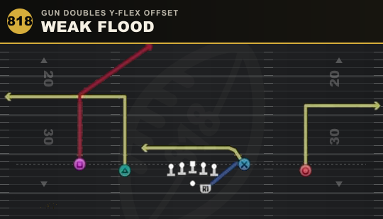 WEAK FLOOD from Gun Doubles Y-Flex Offset