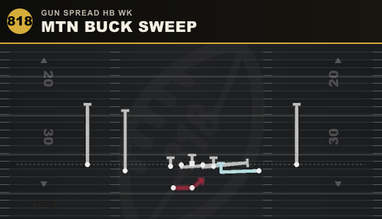 MTN BUCK SWEEP from Gun Spread HB Wk