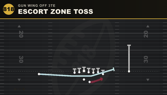 ESCORT ZONE TOSS from Gun Wing Off 3TE