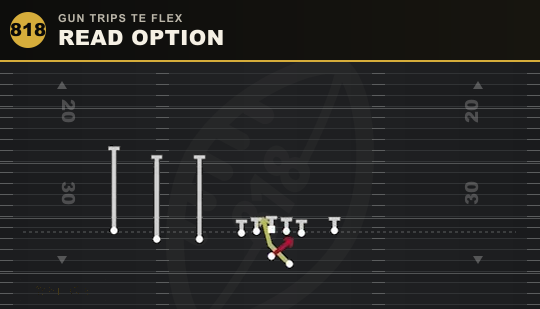 READ OPTION from Gun Trips TE Flex
