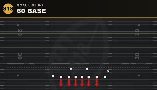 60 BASE from Goal Line 6-2