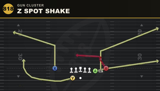 Z SPOT SHAKE from Gun Cluster