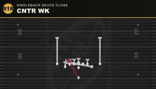 CNTR WK from Singleback Deuce Close