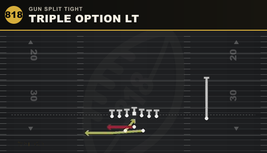 TRIPLE OPTION LT from Gun Split Tight