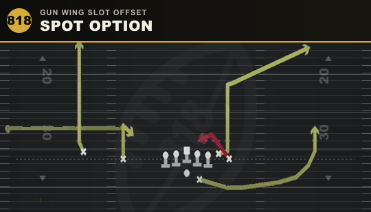 SPOT OPTION from Gun Wing Slot Offset
