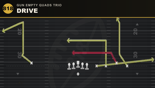DRIVE from Gun Empty Quads Trio