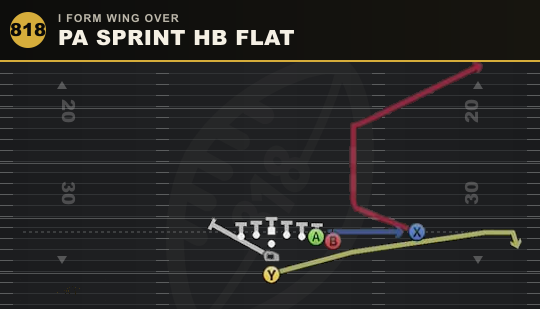 PA SPRINT HB FLAT from I Form Wing Over