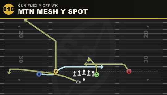 MTN MESH Y SPOT from Gun Flex Y Off Wk