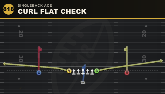 CURL FLAT CHECK from Singleback Ace