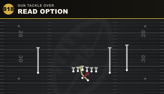 READ OPTION from Gun Tackle Over
