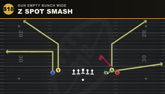 Z SPOT SMASH from Gun Empty Bunch Wide