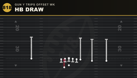 HB DRAW from Gun Y Trips Offset Wk