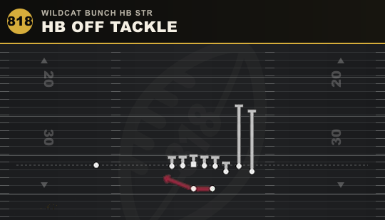 HB OFF TACKLE from Wildcat Bunch HB Str